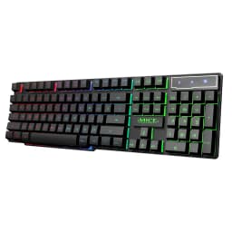 Teclado Gamer Retroiluminado AK-600 Full Size Negro