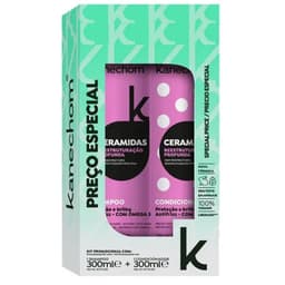 Pack Shampoo + Acondicionador Ceramidas 600 Ml.