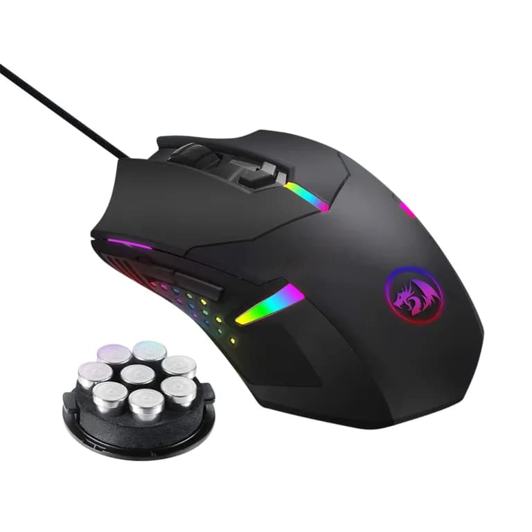 Mouse Gamer Centrophorus M601 RGB Negro
