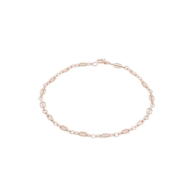 Pulsera oro Miel 18kt Veronica Rosa 20
