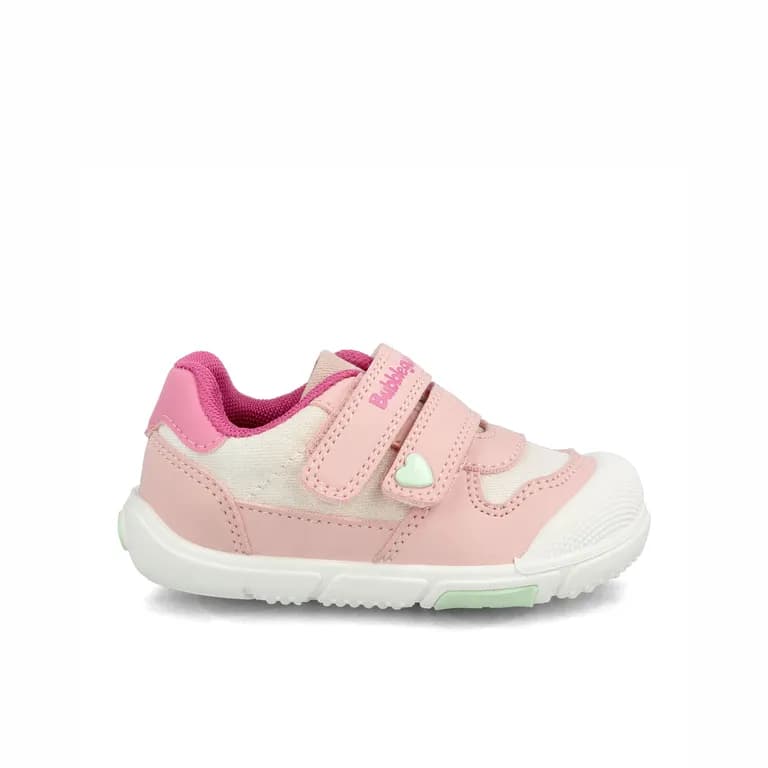 Zapatilla Nina Bubblegummers Echo Rosado Claro Rosa 21