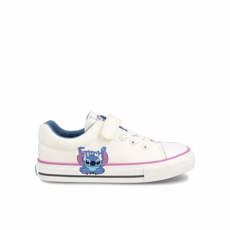 Zapatilla Nina Bubblegummers Stitch Blanco Blanco 26