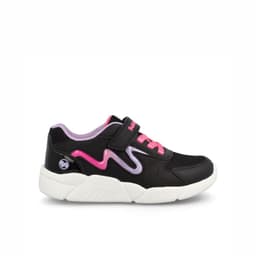 Zapatilla Nina Bubblegummers Faith Negro - Fucsia Negro 29