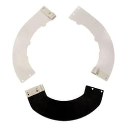 Protector Solar Tipo Ala Para Casco De Seguridad - Blanco