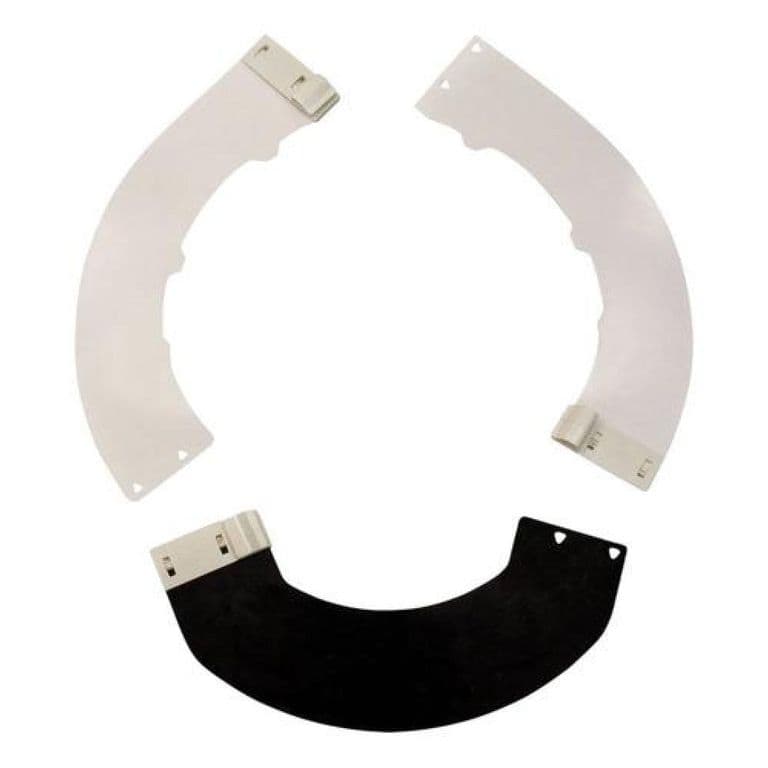 Protector Solar Tipo Ala Para Casco De Seguridad - Blanco