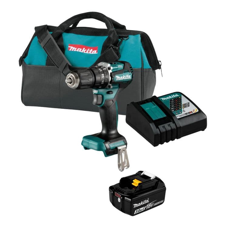 Taladro Percutor Inalambrico 18v Car/Bat 3Ah/Bolso DHP487RF