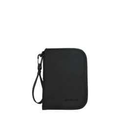 Porta Pasaporte Estuche protector de Viaje Negro Negro S