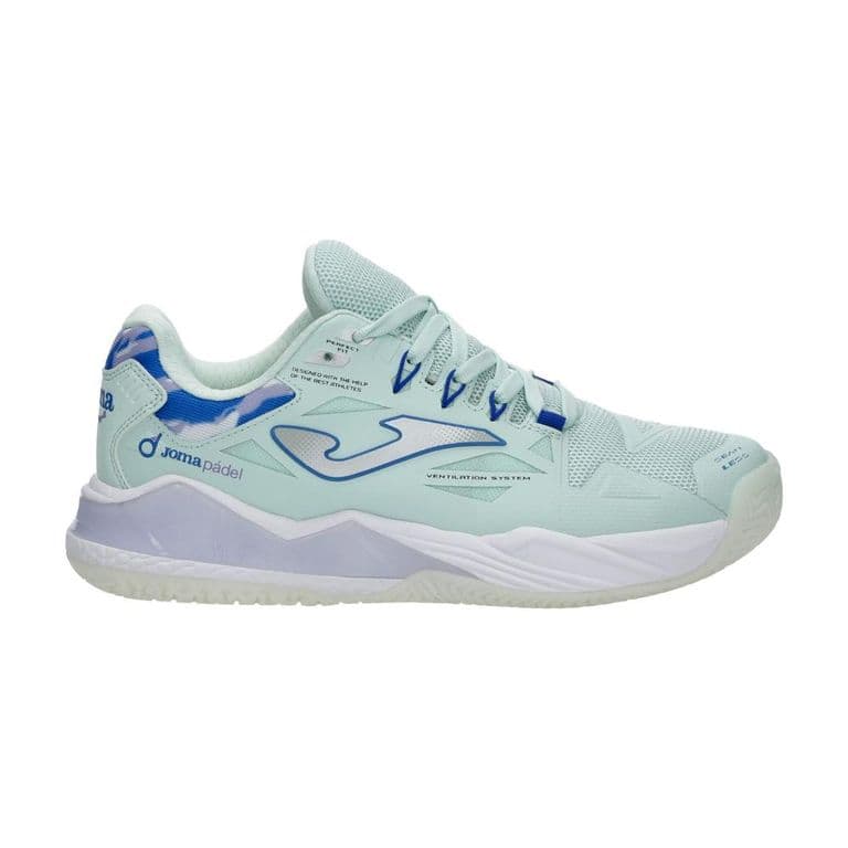 Zapatilla Padel Mujer Spin 25 Turquesa Turquesa 39
