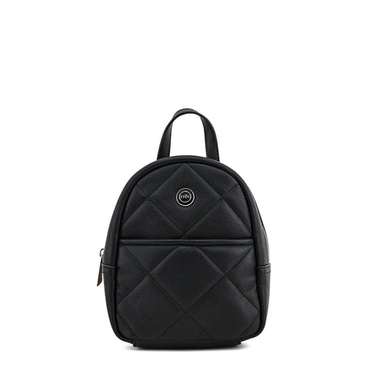 Mochila fiora pequena negro Beige TALLA UNICA