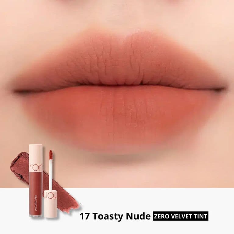 Tinta Labial ZERO VELVET TINT - 17 TOASTY NUDE