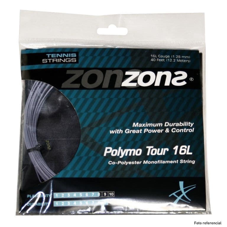Cuerda Polymo Tour Gris 1.28 - 12m