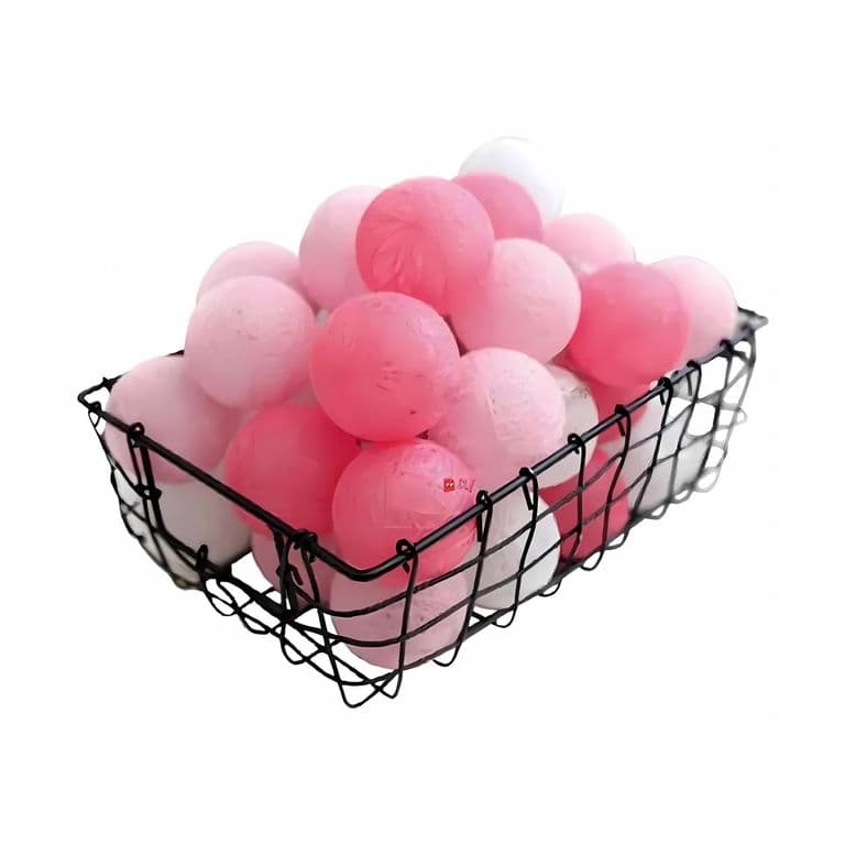 Guirnalda 20 Led Pelotas Decorativas 3mts A Pila - Ps