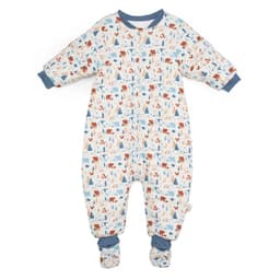 Saco dormir bebe con pies TOG 3.5 - Ositos - Saquito bebe y nino Blanco 6-12 MESES