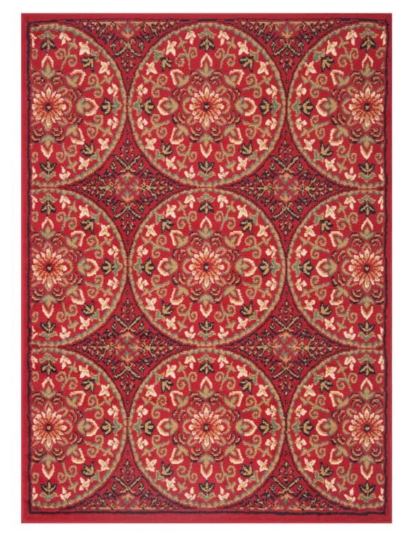 Alfombra Jazmin Rojo 200x290