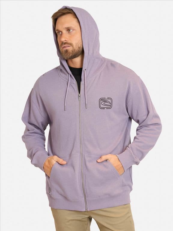 Poleron FZ Future Evo Morado Hombre - Morado Morado S
