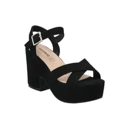 Sandalia Mujer Levana Negro Negro 35