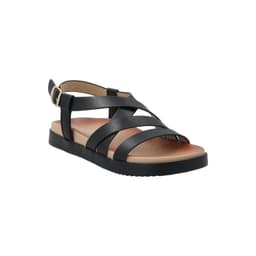 Sandalia Mujer Giordana Negro Negro 35