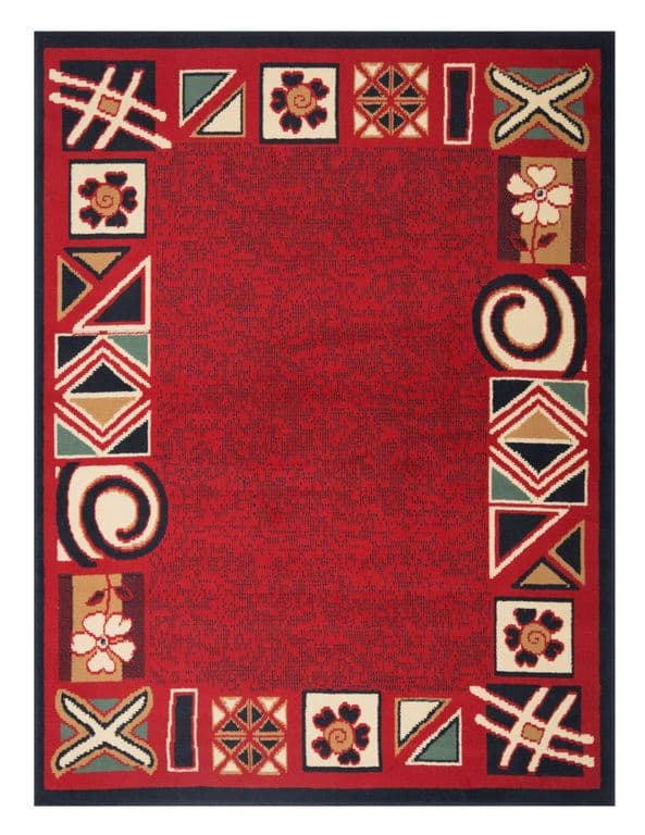 Alfombra Melisa Rojo150x200