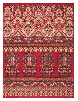 Alfombra Margarita Rojo 200x290