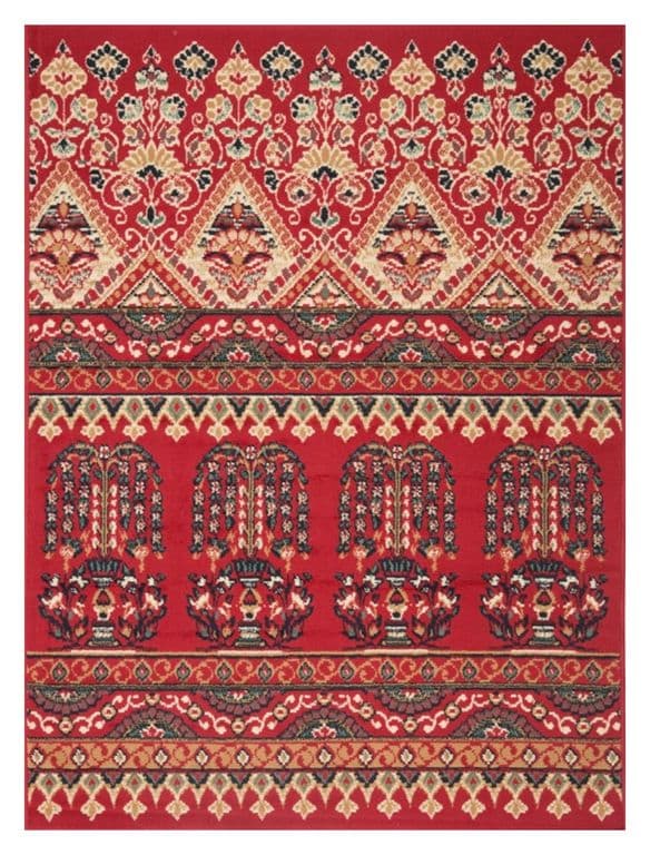 Alfombra Margarita Rojo 133x180