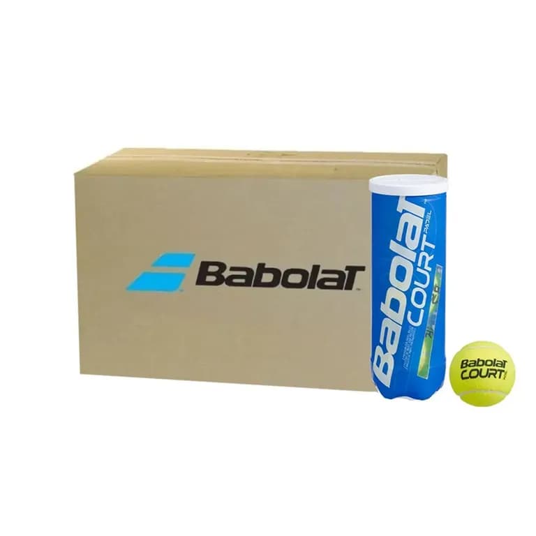 Caja de Pelotas Court Padel X3 - 24 Tarros
