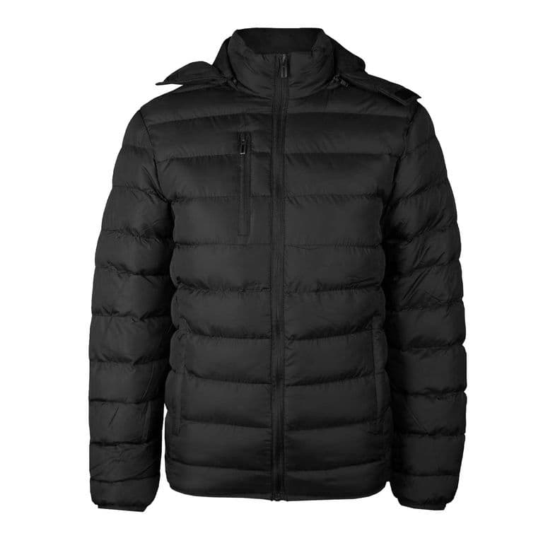 Parka Termica Sintetica Gorro Desmontable Ferrilata Mujer Negro XS