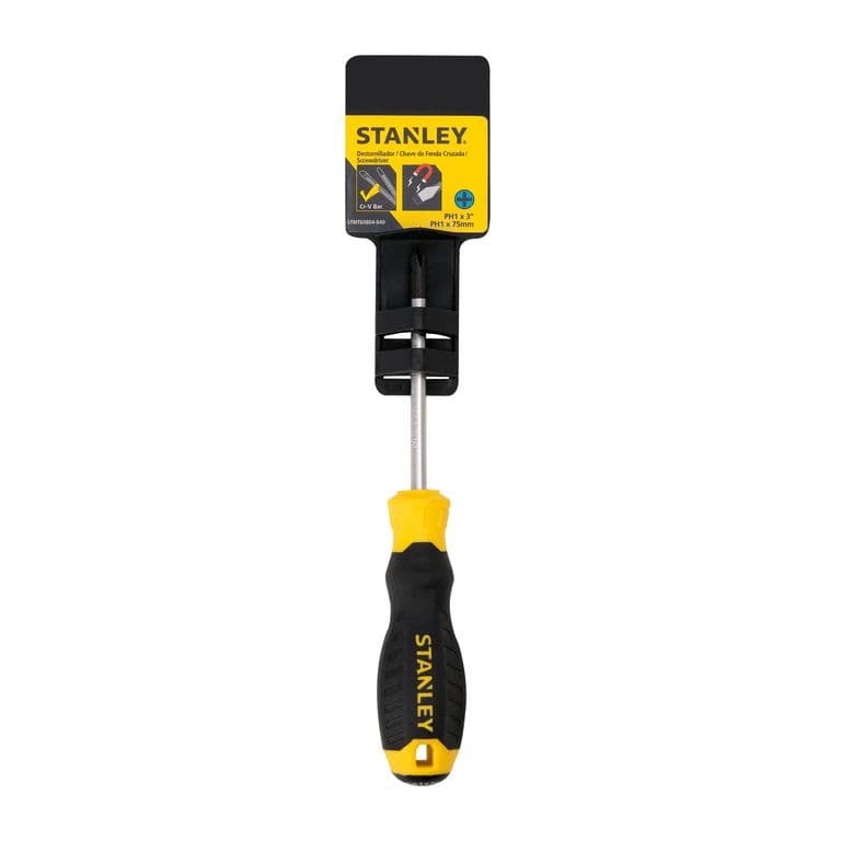 Destornillador punta PH1x3" STMT60804-840