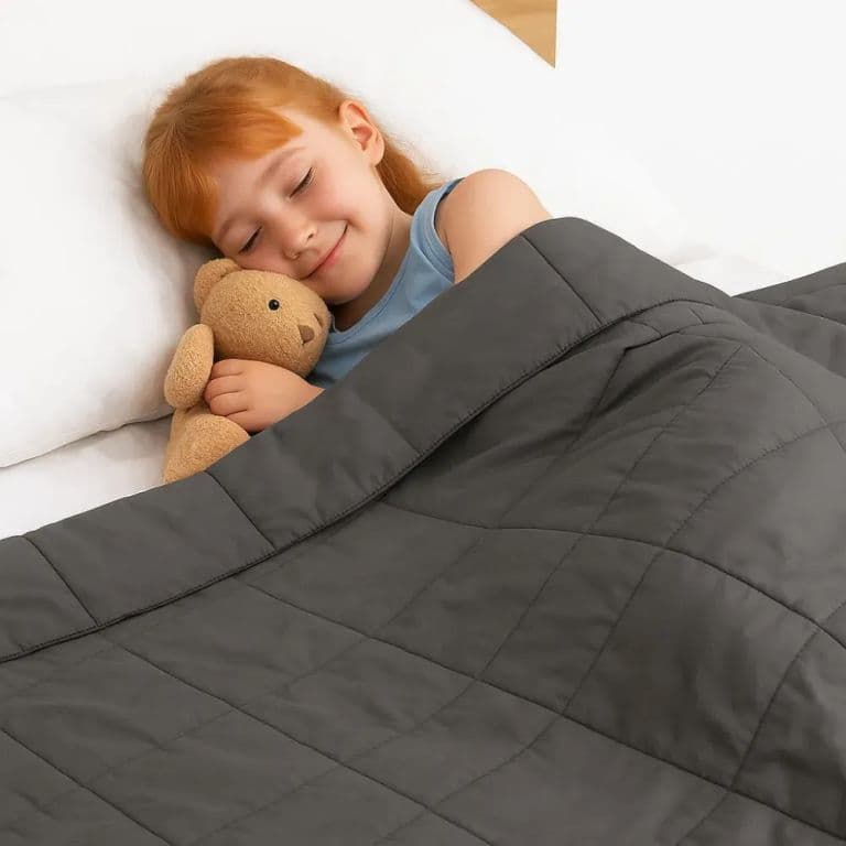 Manta De Gravedad ninos Gris 4,5 kg 152x102 cm Manta de peso Gris 1 PLAZA