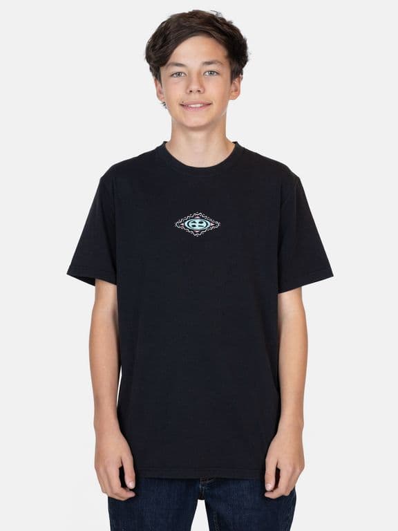 Polera MC Rayblast Negro Infantil - Negro Negro 10