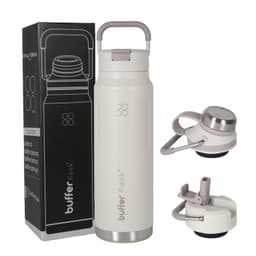 Termo Botella Agua Termica Buffer Acero Inoxidable 710ml - Beige