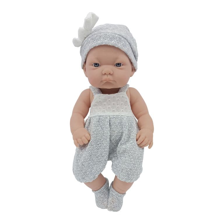 Muneca Bebe Reborn Recien Nacida 30 cm Vinilo