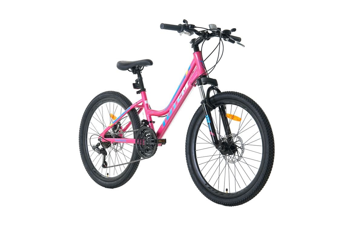 BICICLETA MTB ARO 24 MODELO SITARA ROSADO Azul XS