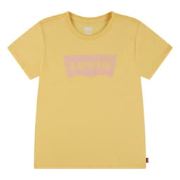 Polera Nina Batwing Manga Corta Amarillo Amarillo 4