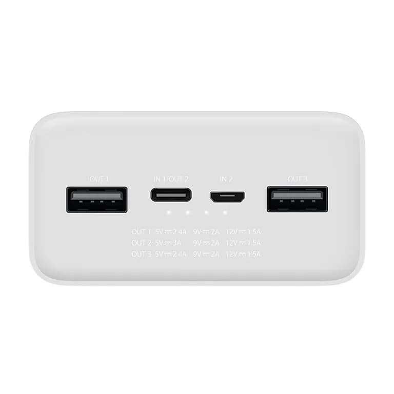 Cargador Portatil Bateria Mi Power Bank 30000mah 24W