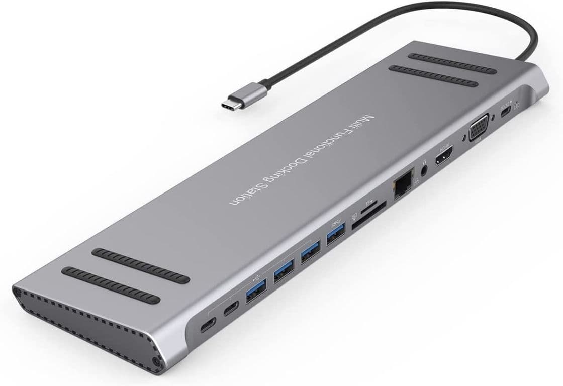 Estacion de Acoplamiento USB-C 14 en 1 - 9199A
