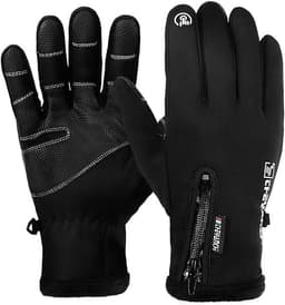 Guantes Termicos Touch Unisex Negro XL