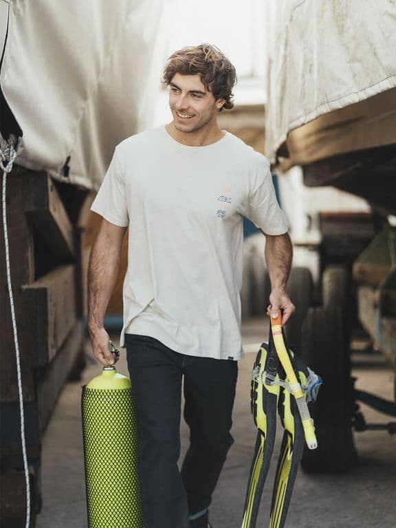 Polera MC Baniw Beige Hombre Beige S