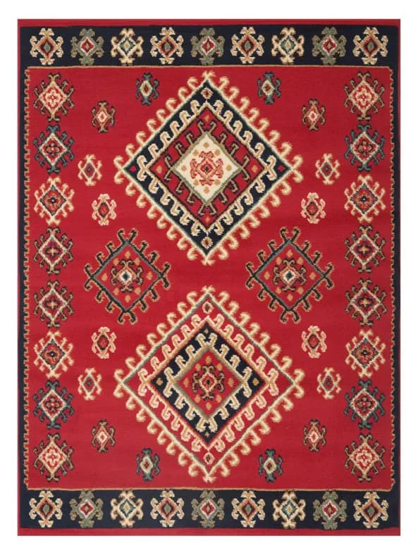 Bajada de Cama Fresia Rojo