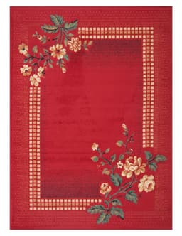 Bajada de Cama Hortensia Rojo