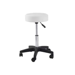 Piso Taburete Consulta Medica Sin Respaldo - Blanco
