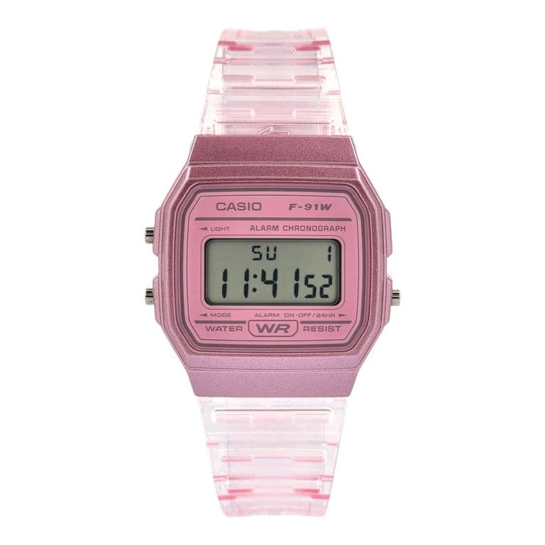 Reloj de pulsera dama F-91WS-4 rosa Rosa TALLA UNICA