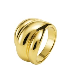 Anillo Revestido en Oro 18kt Triple Liso Amarillo 17