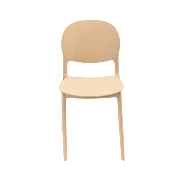 Silla Plastico Apilable Deco Sevilla Beige ...