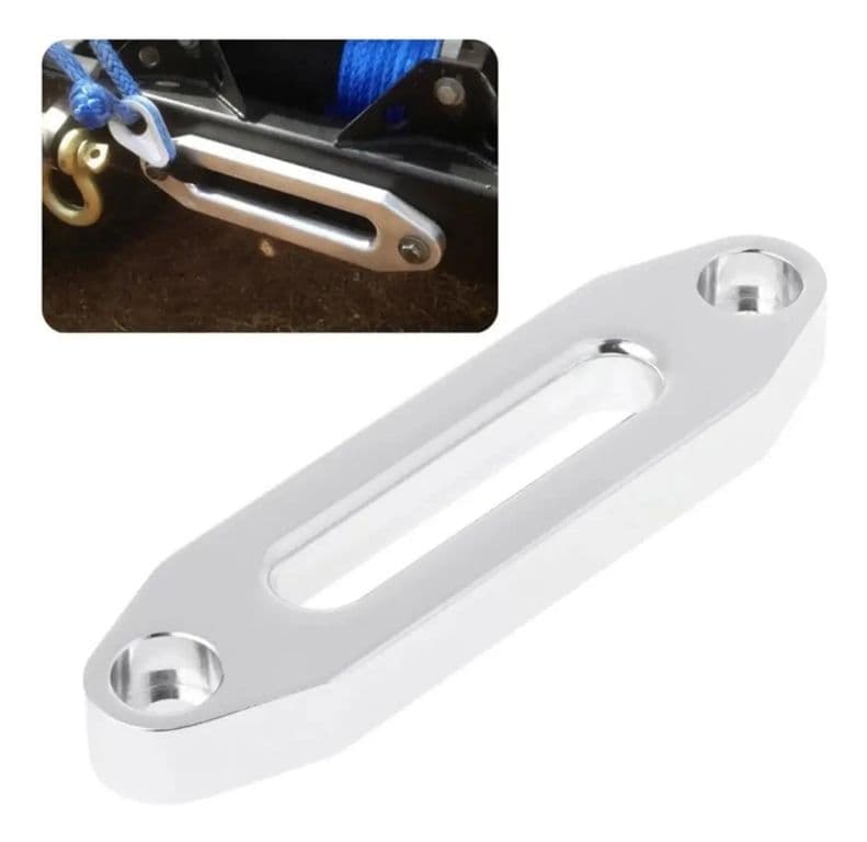Guia Fija De Aluminio Para Cabrestante Winch Autos Offroad