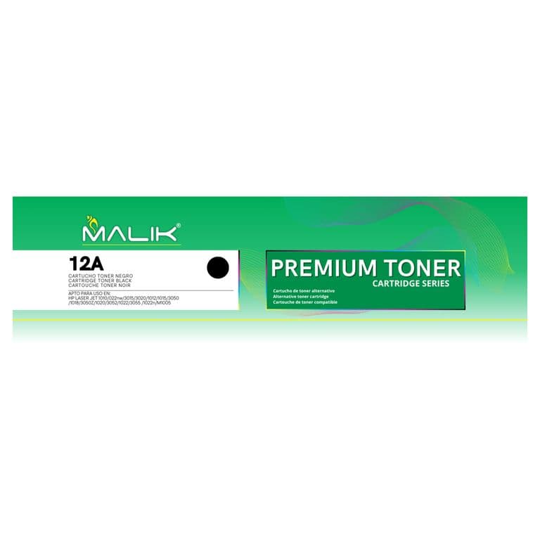 Toner compatible para Hp 12A Negro Q2612A Laserjet 3015
