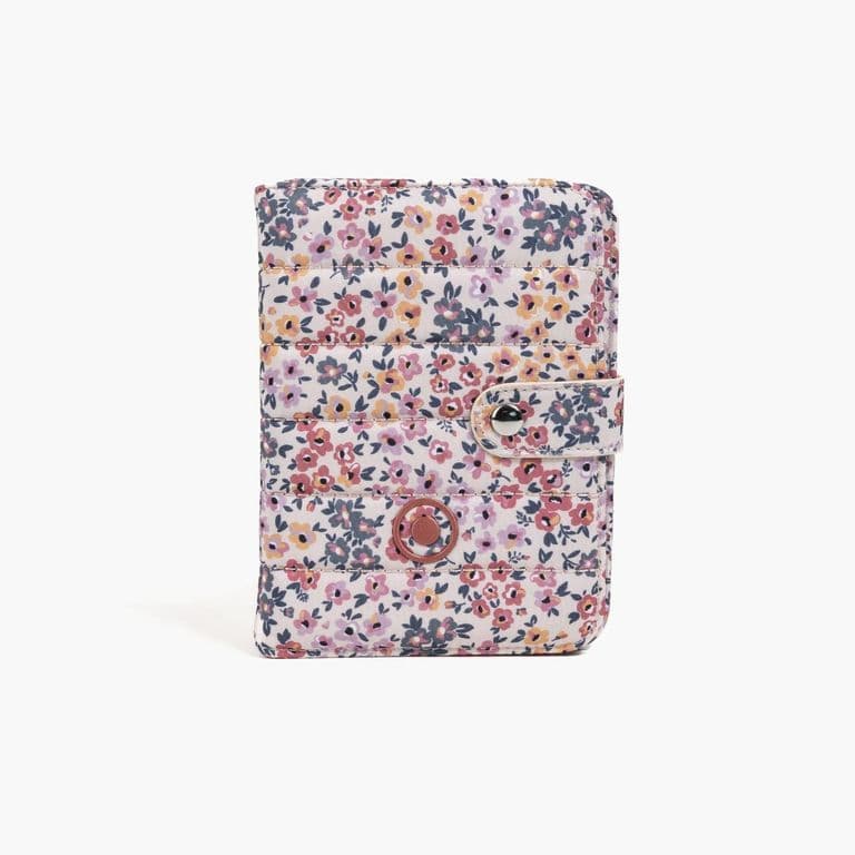 Porta Pasaporte Flores Travel Rosa TALLA UNICA