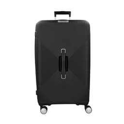 Maleta de Viaje Trunk Grande Negra Rigida Expandible Negro L
