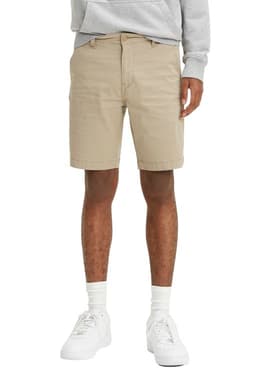 Shorts Hombre Xx Chino Beige Beige 36