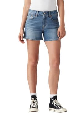 Shorts Mujer A-line Celeste Celeste 28