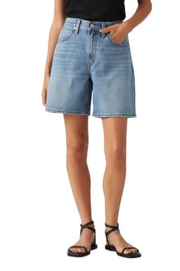 Shorts Mujer 94 Baggy Short Celeste Celeste 28